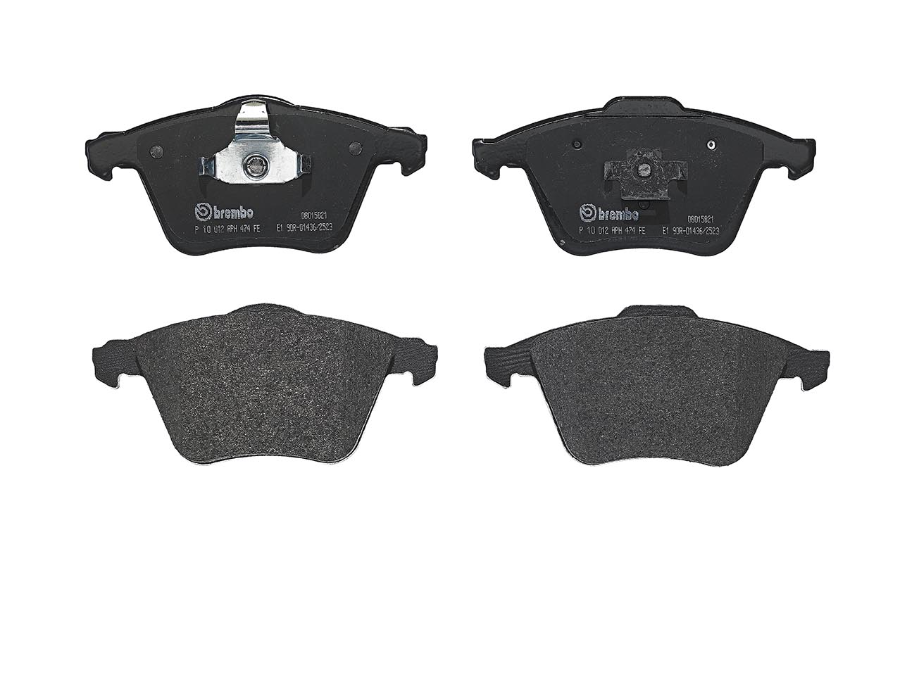 Bremsbelagsatz, Scheibenbremse | BREMBO (P 10 012)