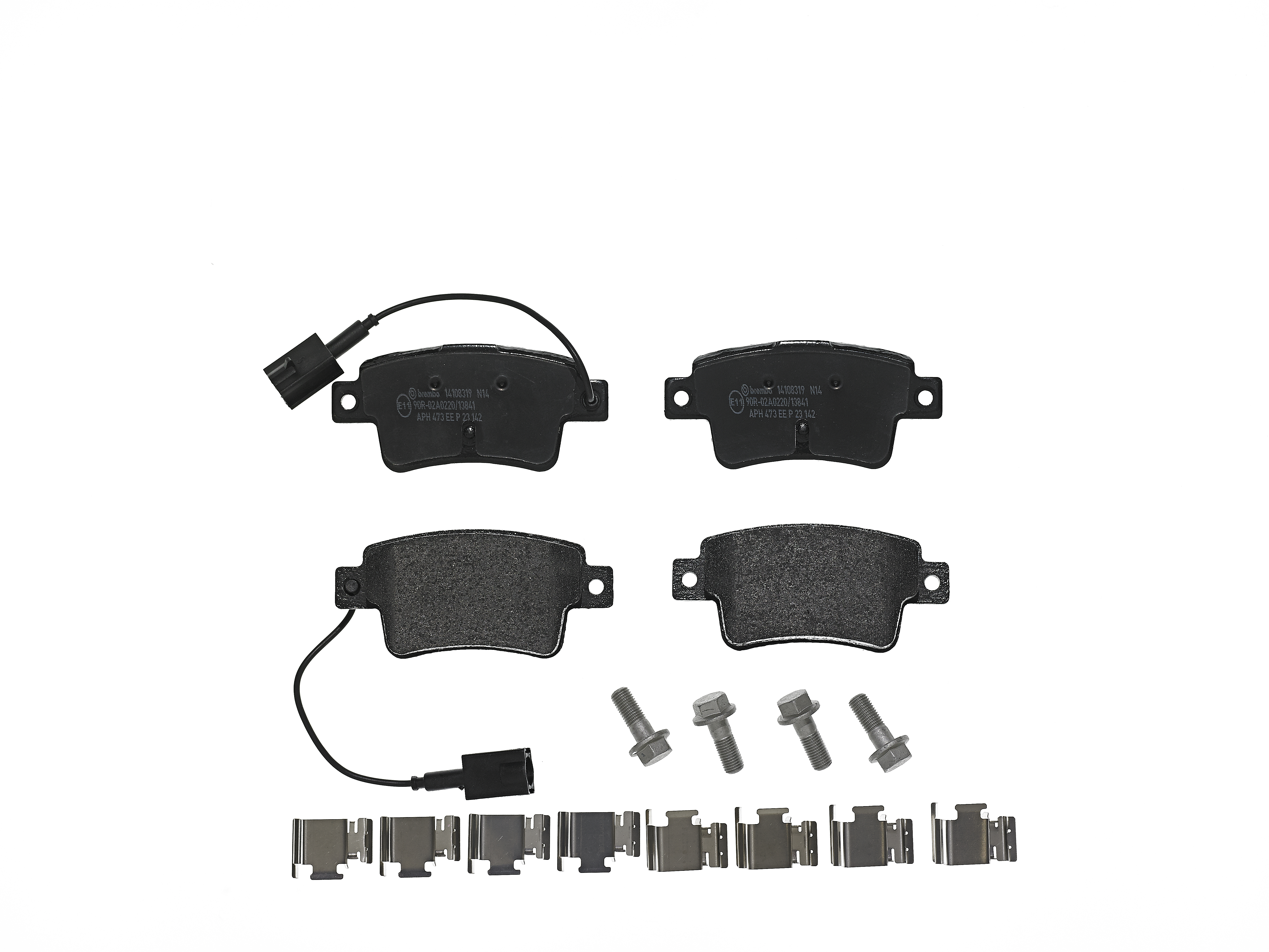 Bremsbelagsatz, Scheibenbremse | BREMBO (P 23 142)