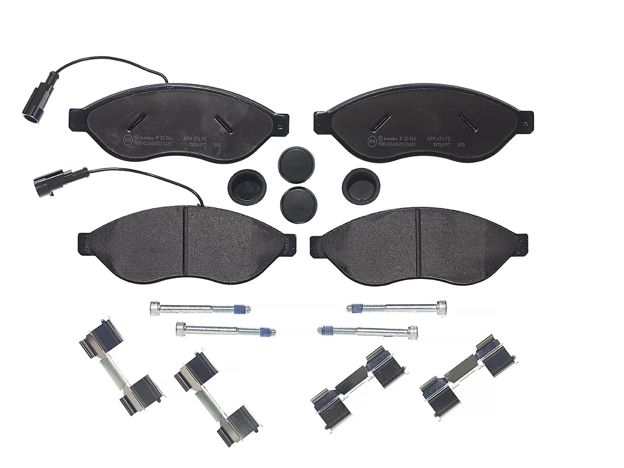 Bremsbelagsatz, Scheibenbremse | BREMBO (P 23 144)