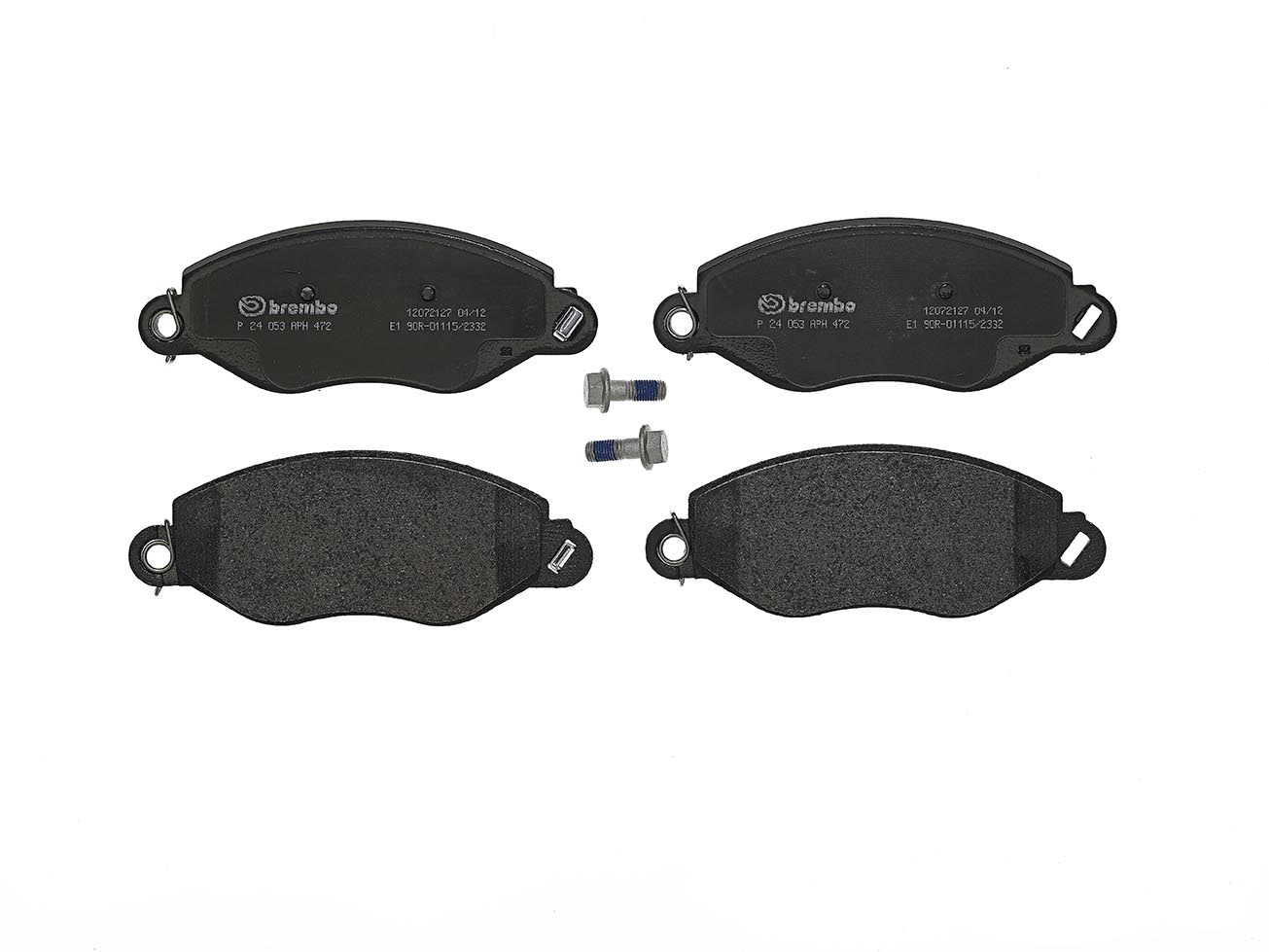 Bremsbelagsatz, Scheibenbremse | BREMBO (P 24 053)