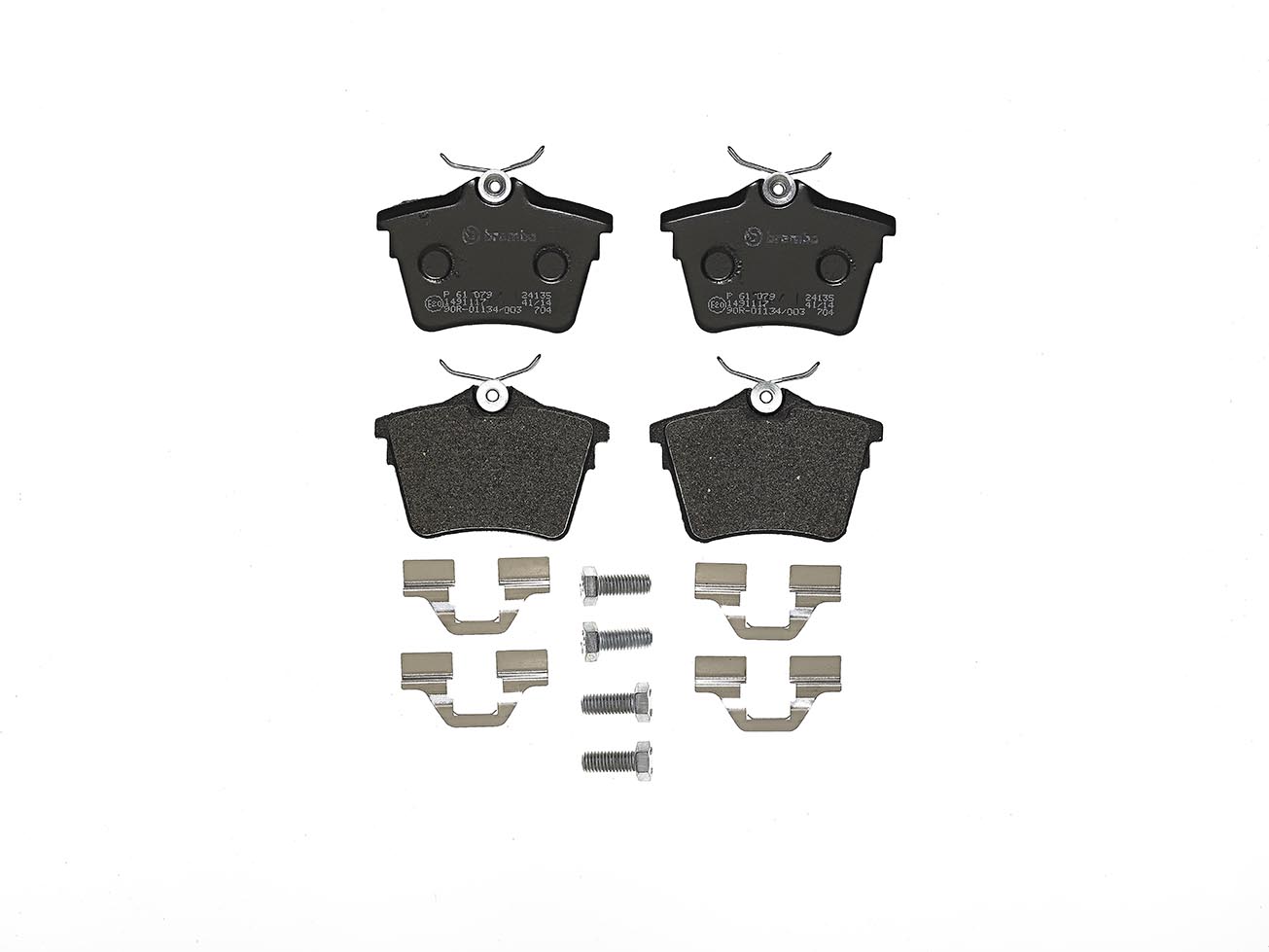 Bremsbelagsatz, Scheibenbremse | BREMBO (P 61 079)