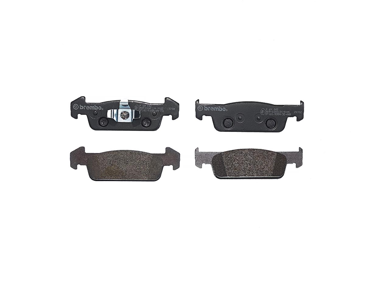 Bremsbelagsatz, Scheibenbremse | BREMBO (P 68 060)