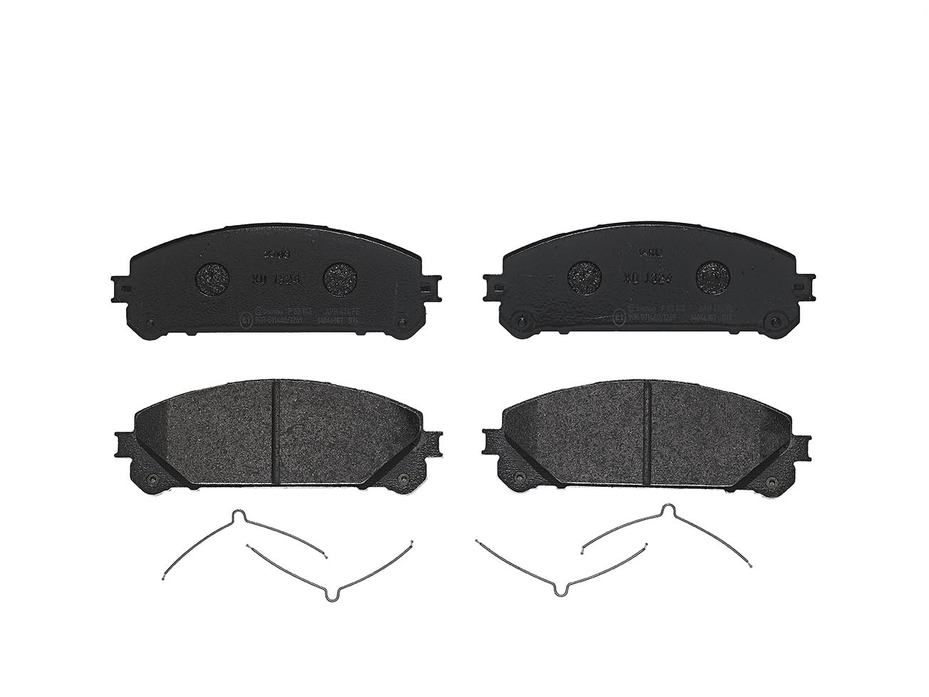 Bremsbelagsatz, Scheibenbremse | BREMBO (P 83 145)