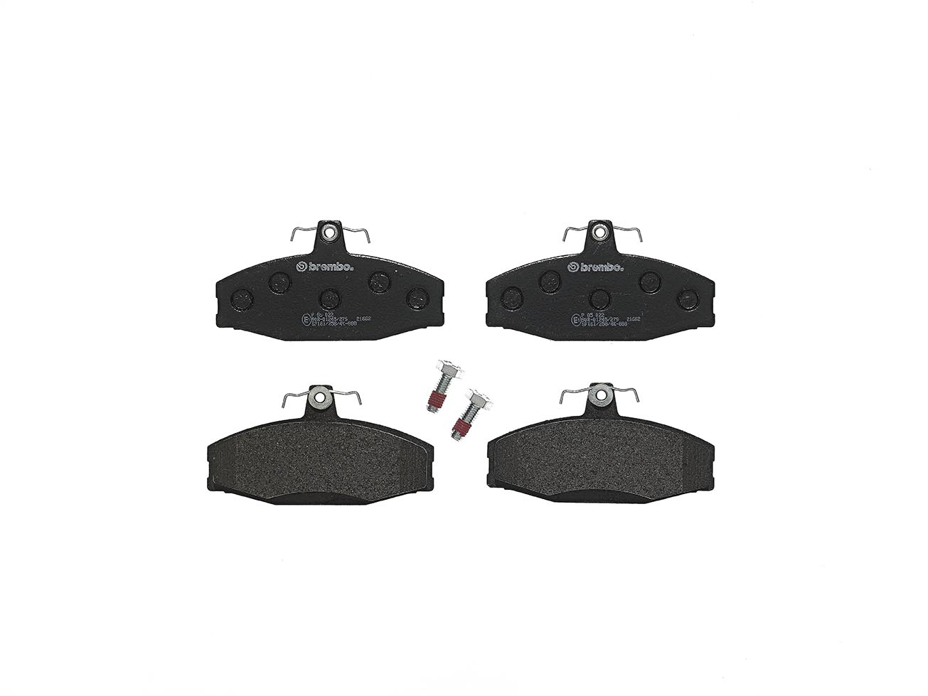 Bremsbelagsatz, Scheibenbremse | BREMBO (P 85 022)