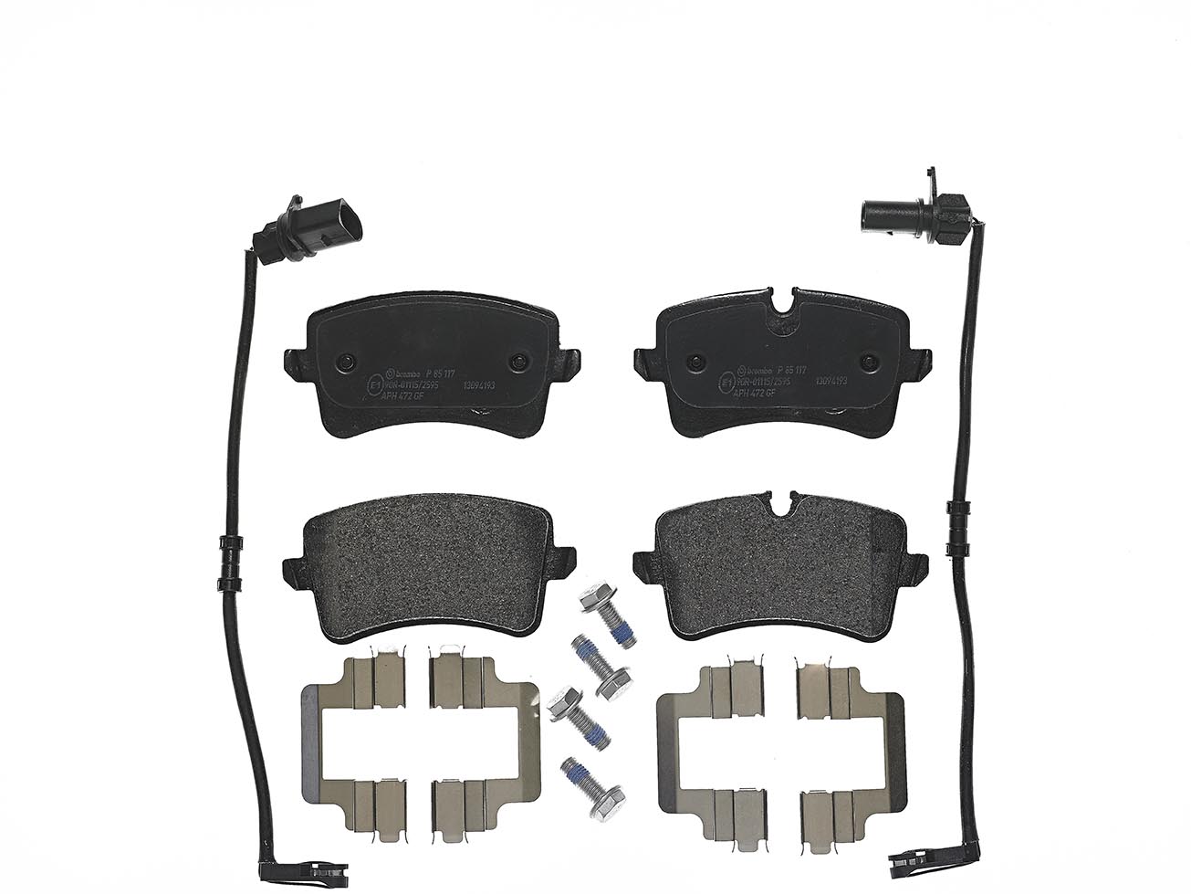 Bremsbelagsatz, Scheibenbremse | BREMBO (P 85 117)