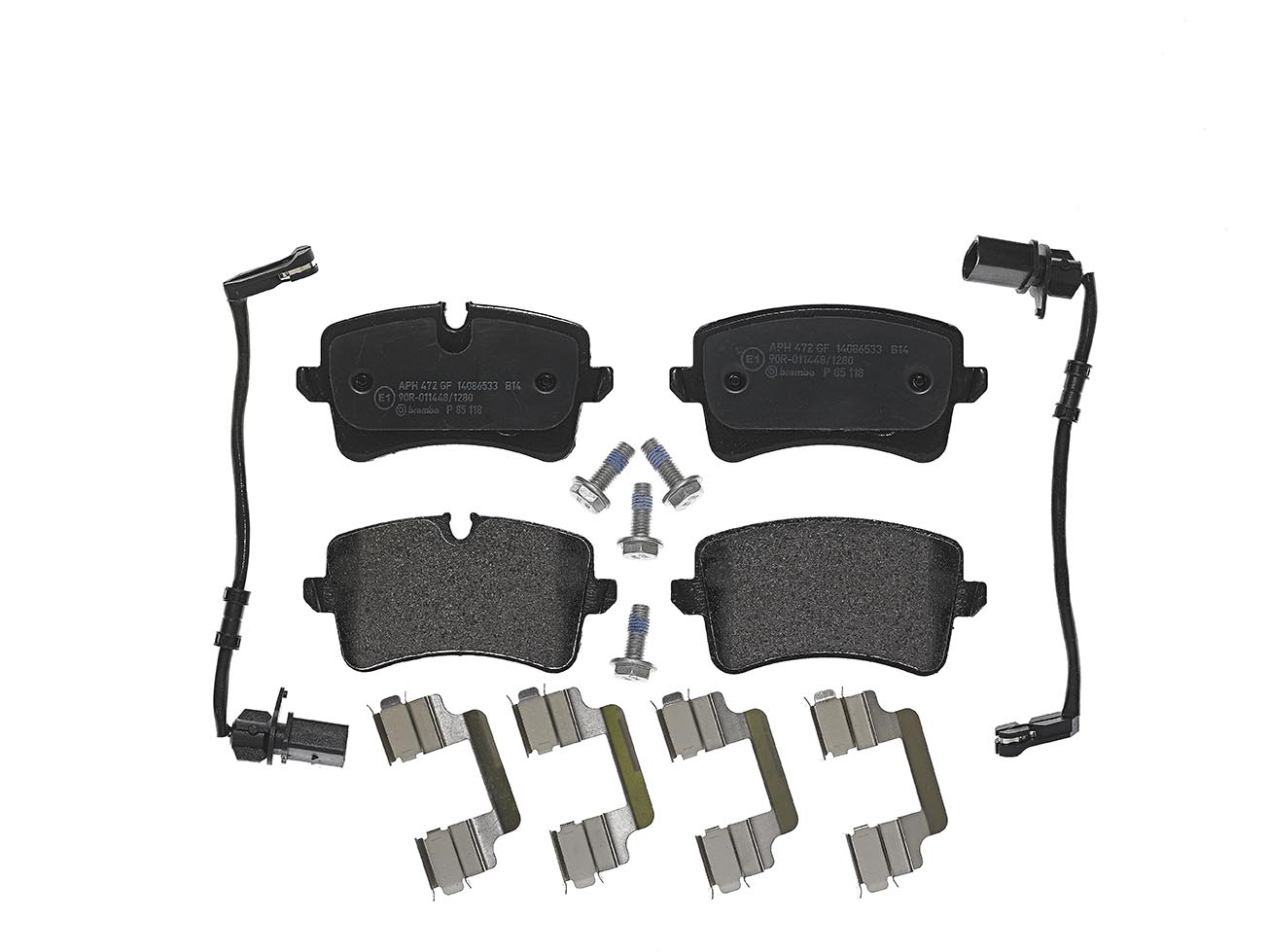 Bremsbelagsatz, Scheibenbremse | BREMBO (P 85 118)