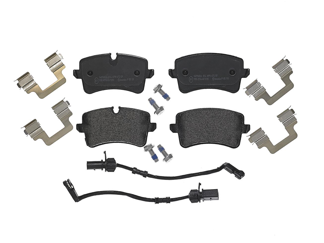 Bremsbelagsatz, Scheibenbremse | BREMBO (P 85 119)