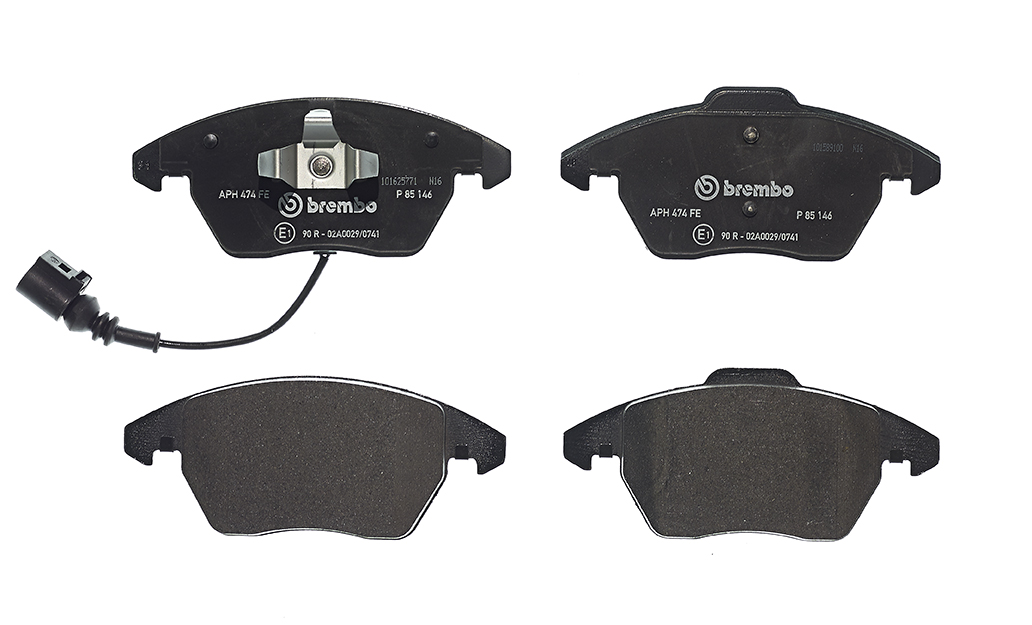 Bremsbelagsatz, Scheibenbremse | BREMBO (P 85 146)