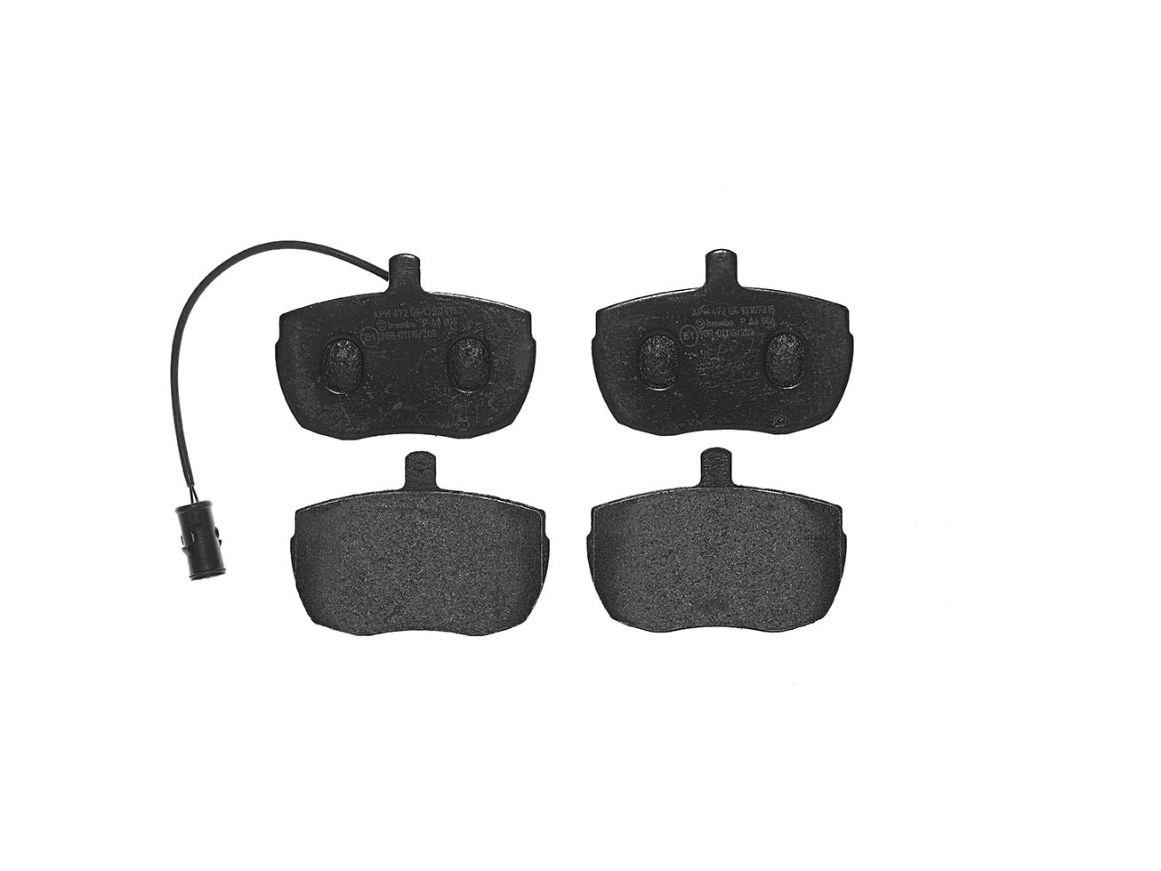 Bremsbelagsatz, Scheibenbremse | BREMBO (P A6 006)