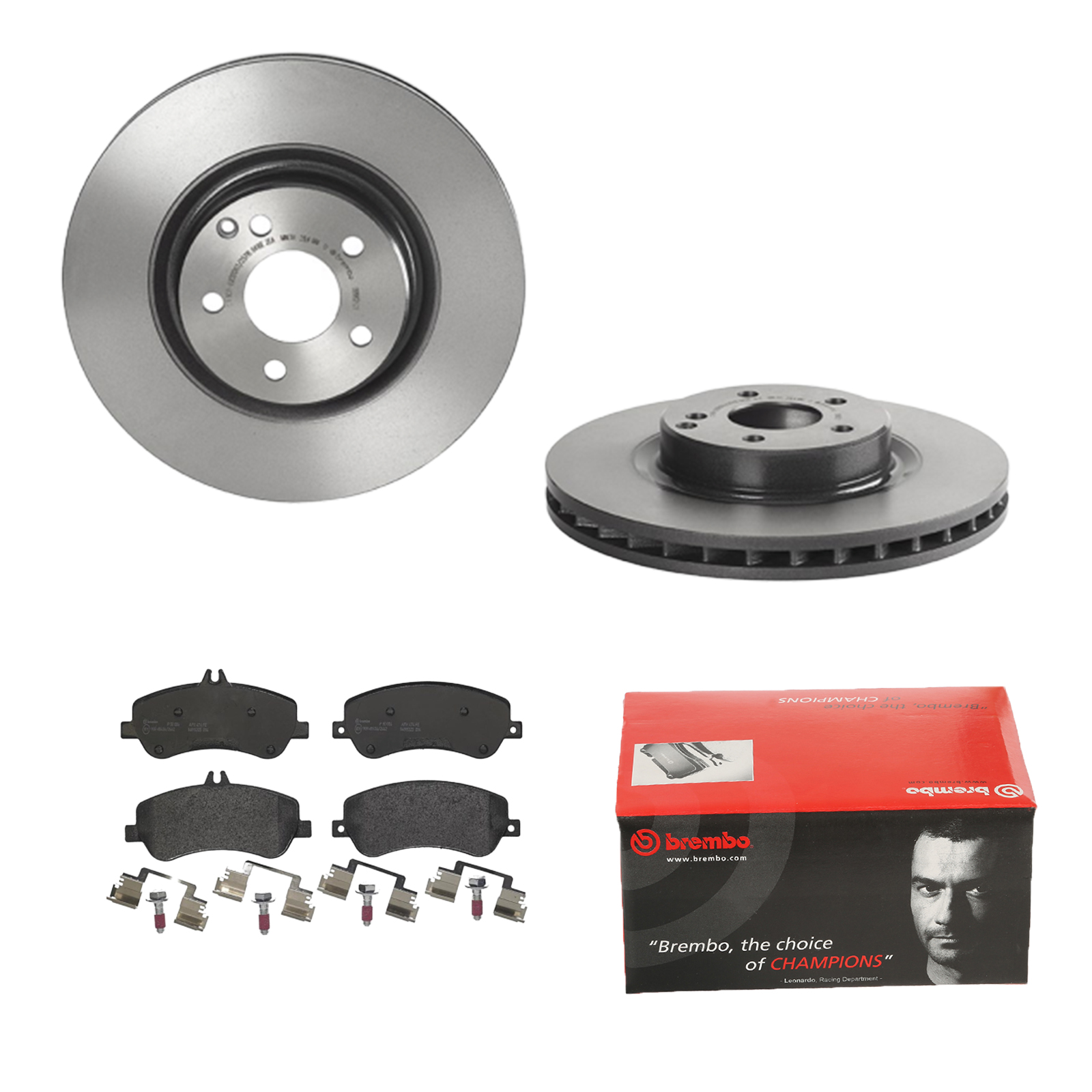 Bremsbeläge Hinten u.a Brembo2 Bremsscheiben Belüftet 350 mm für Land