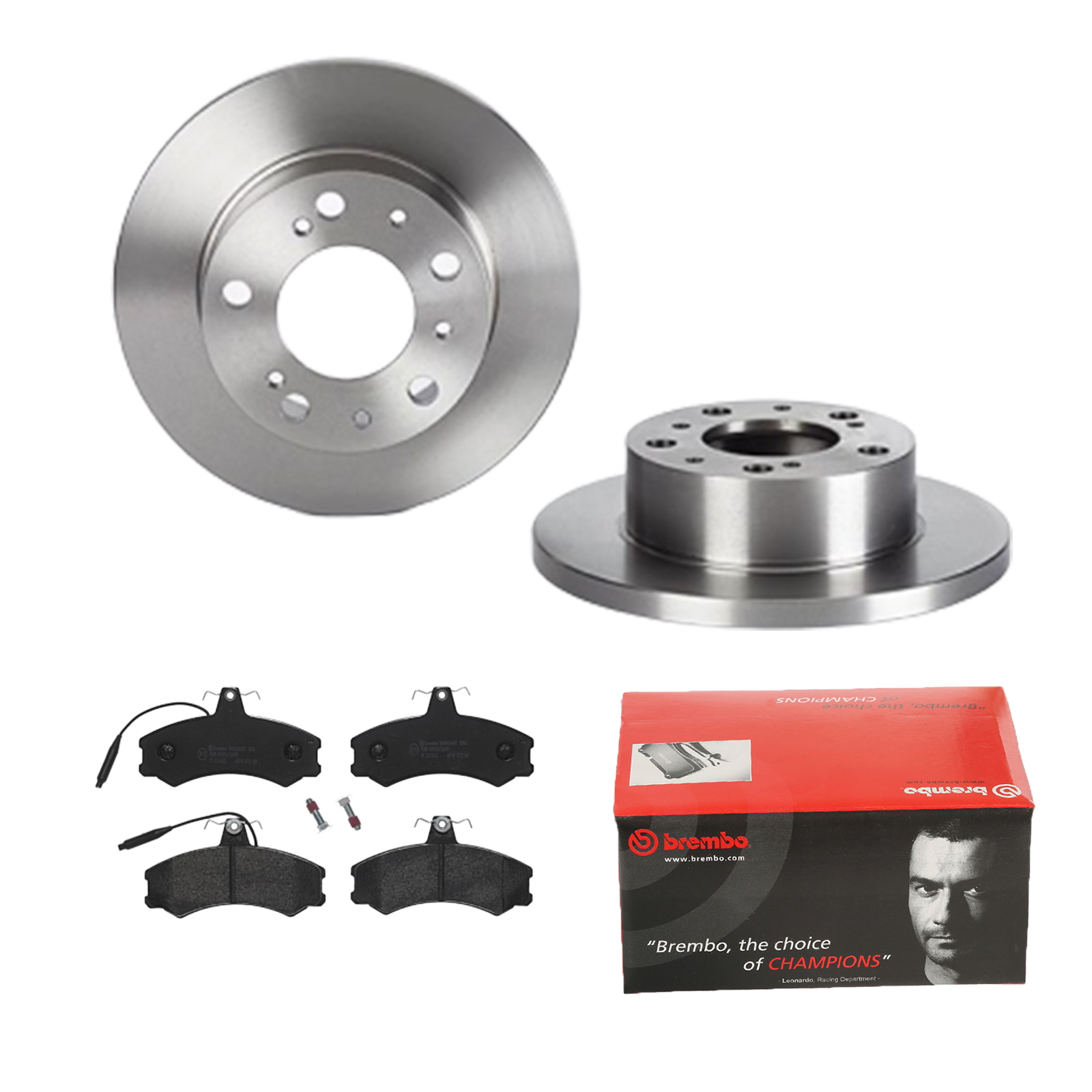 ATE2 Bremsscheiben Voll 256 mm für Peugeot Fiat Bremsbeläge Vorne u.a