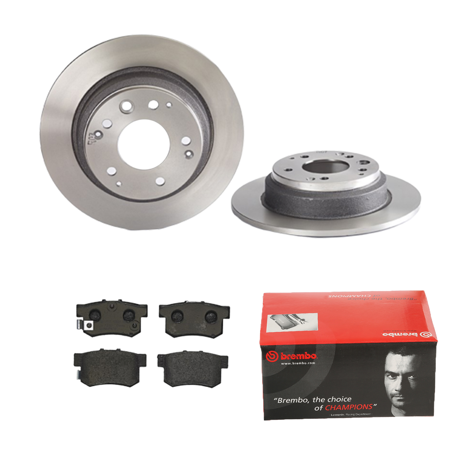 2 discos de freno Full 282 mm ATE ATE Almohadillas de freno Almohadillas de freno traseras para VW Juego de frenos SEAT,