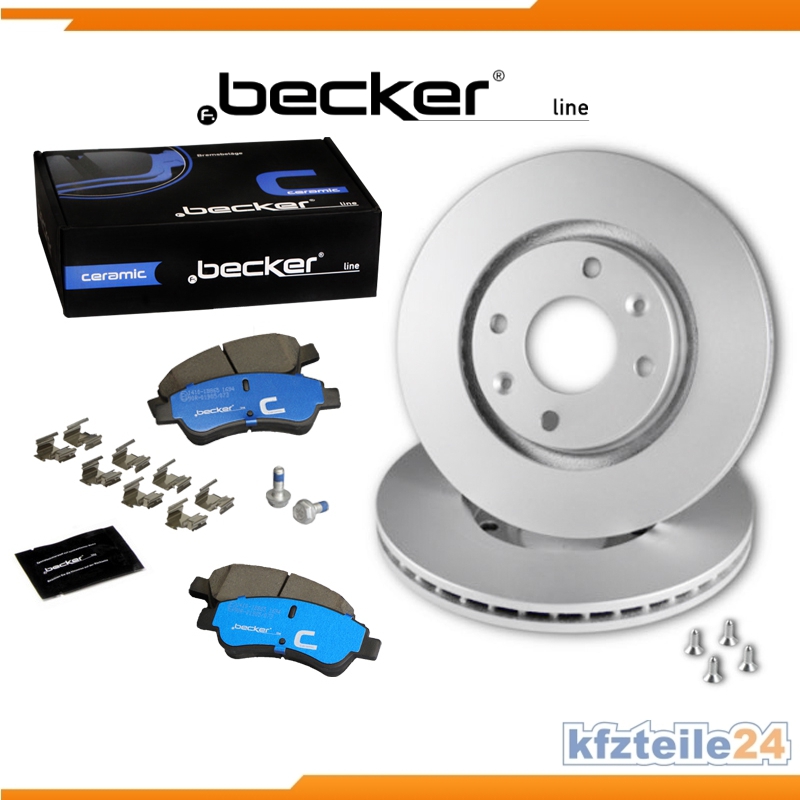 Produktbild von SATZ BREMSBELÄGE VORNE FÜR CADILLAC ATS OPEL ASTRA J INSIGNIA A TESLA